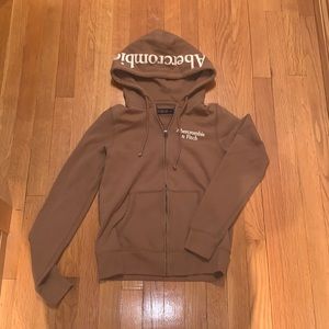Great condition small Abercrombie zip up